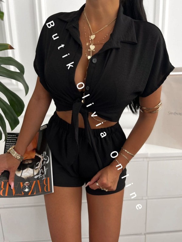 komplet-letni-krotka-koszula-luzne-szorty-czarny