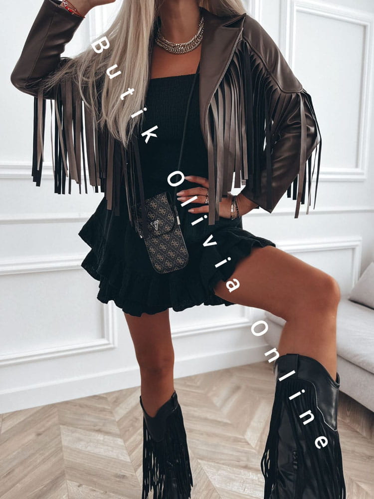 ramoneska-z-fredzlami-eco-lekki-polysk-czekoladowa