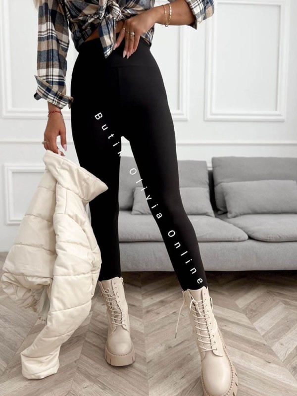 czarne-legginsy-ocieplane-slim