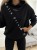 dres 3-częściowy bluza + t-shirt + legginsy czarny
