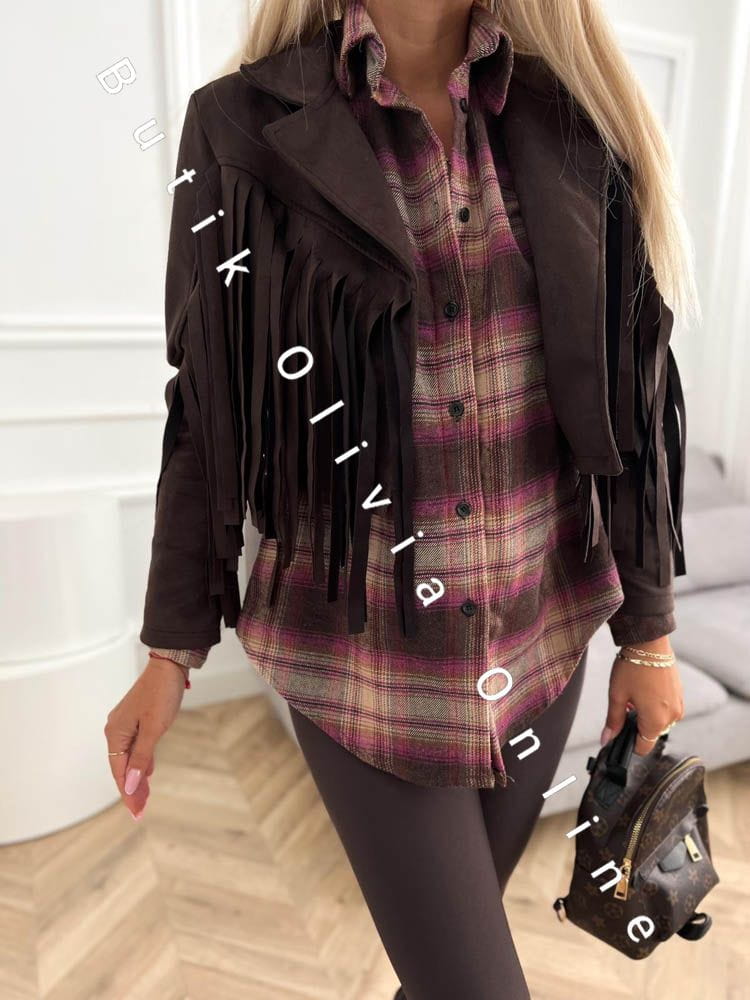 ramoneska-z-fredzlami-zamszowa-czekoladowa