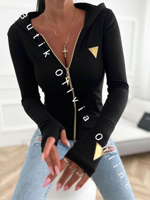 damska-bluza-rozpinana-z-kapturem-czarna