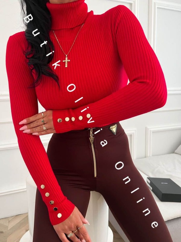 golf-sweterkowy-czerwony