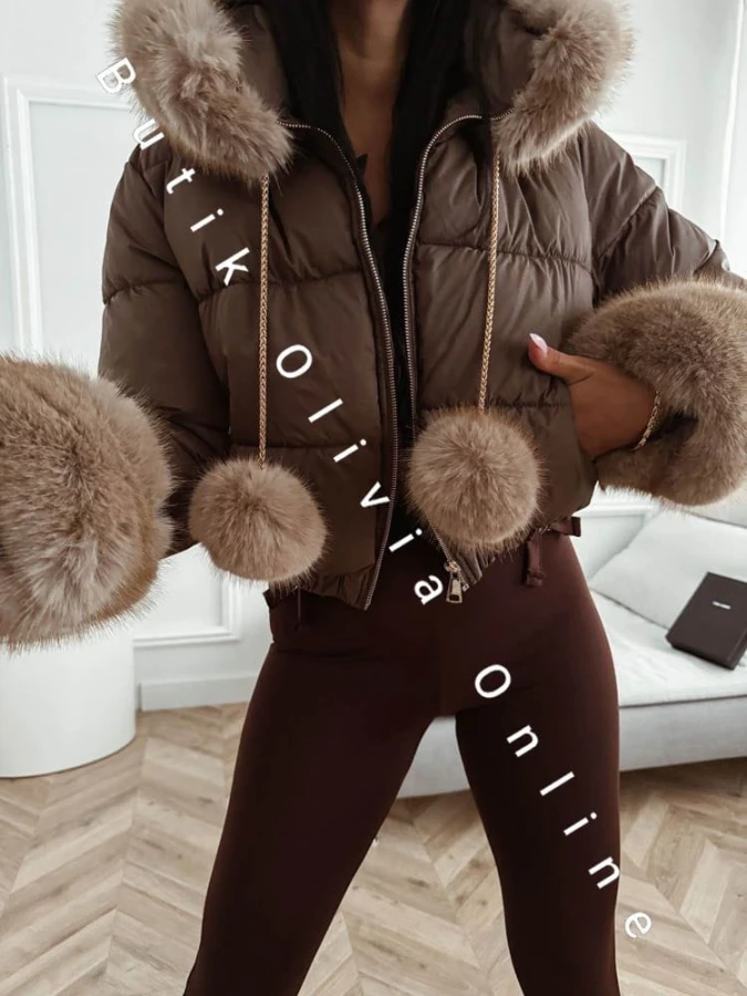 kurtka-zimowa-puchowa-czkokoladowa-krotka