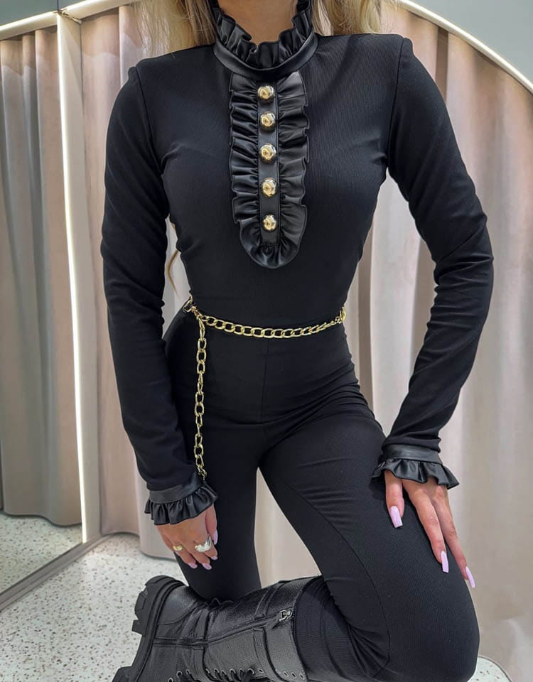 kombinezon-z-paskiem-czarny-exclusive-la-monne