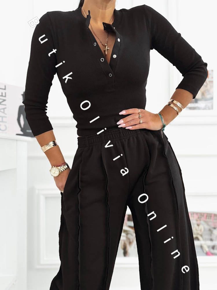 komplet-bluzka-prazkowana-szerokie-spodnie-czarny