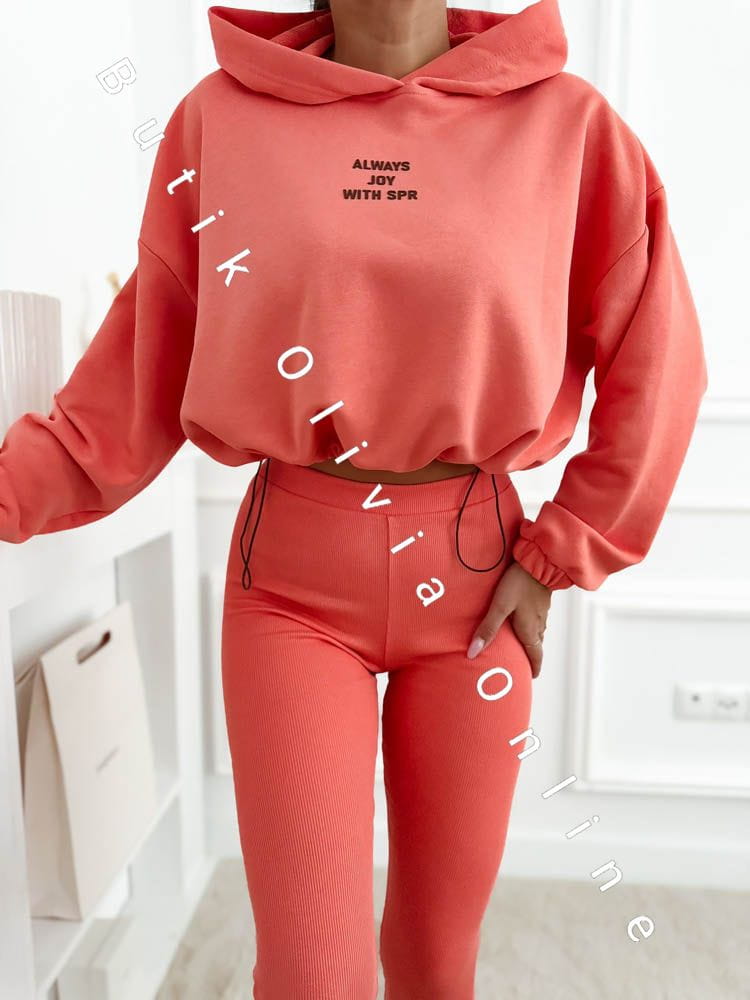 komplet-bluza-oversize-legginsy-prazek-always-koralowy