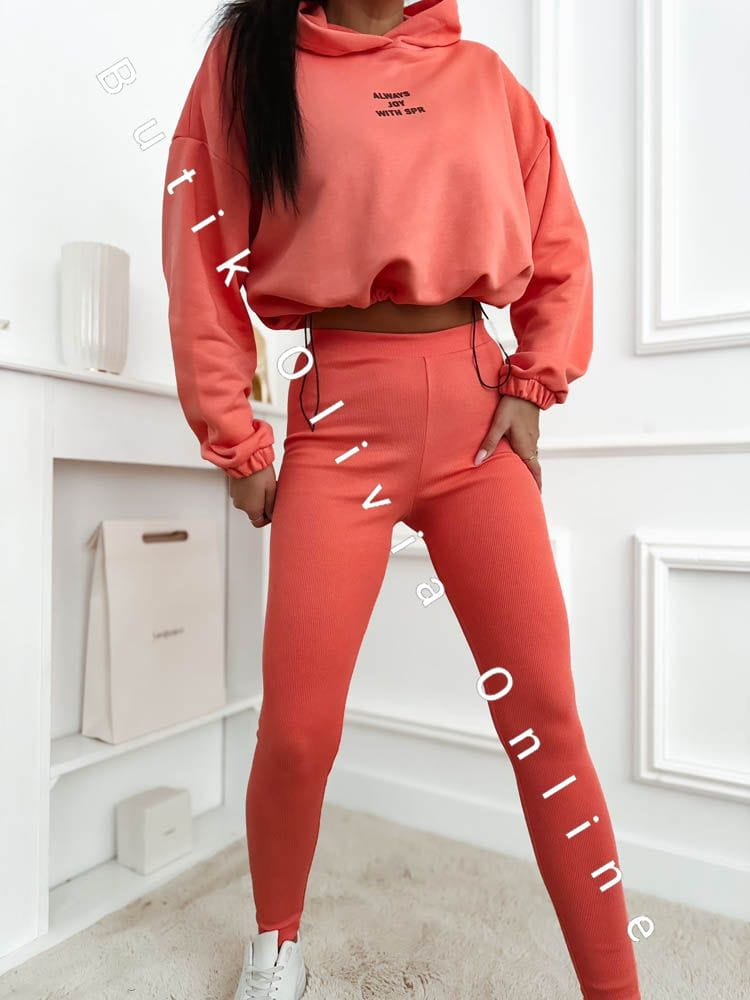 komplet-bluza-oversize-legginsy-prazek-always-koralowy