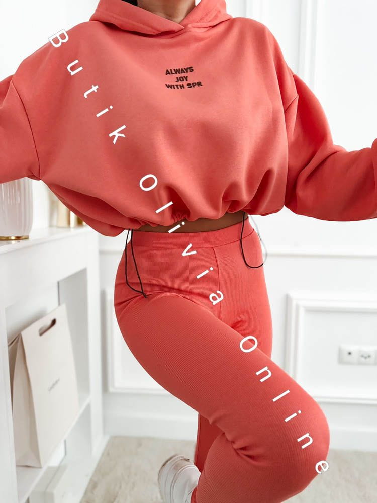 komplet-bluza-oversize-legginsy-prazek-always-koralowy