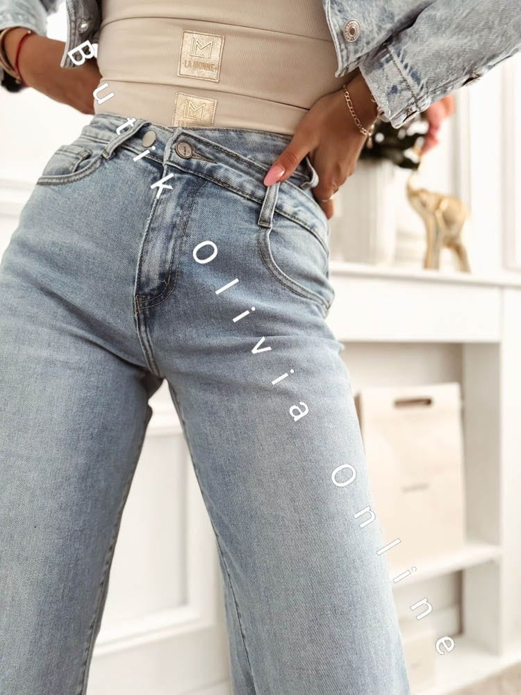spodnie-jeans-z-szerokimi-nogawkami-traped-niebieskie