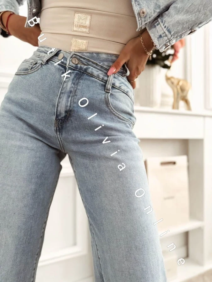 spodnie-jeans-z-szerokimi-nogawkami-traped-niebieskie