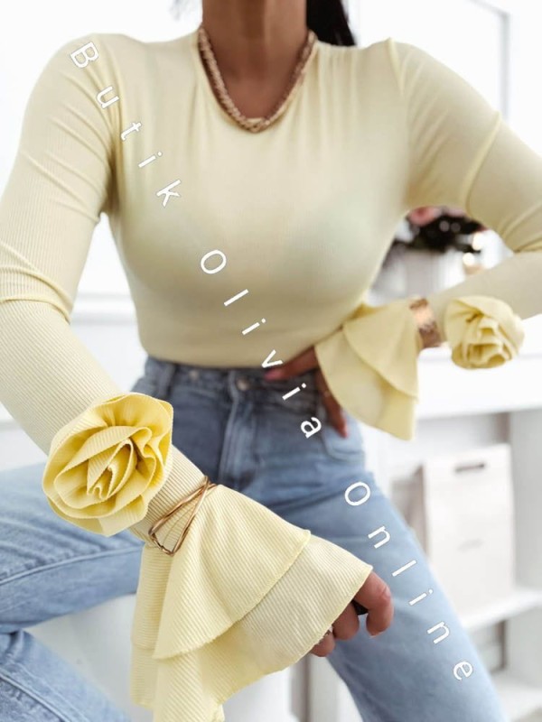 bluzka-prazkowana-z-roza-ina-zolta