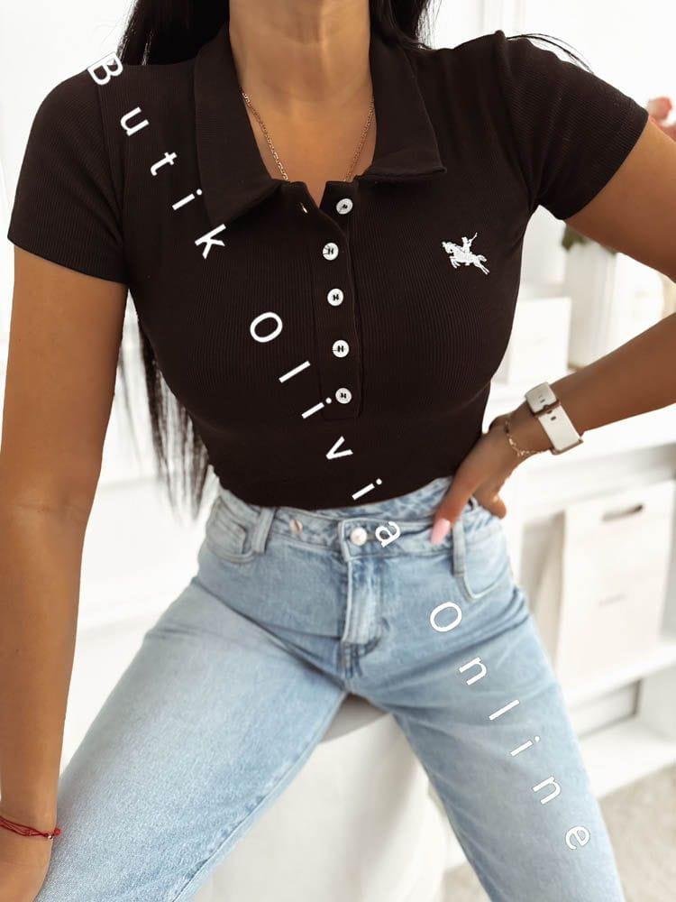 t-shirt-prazkowany-polo-czarny