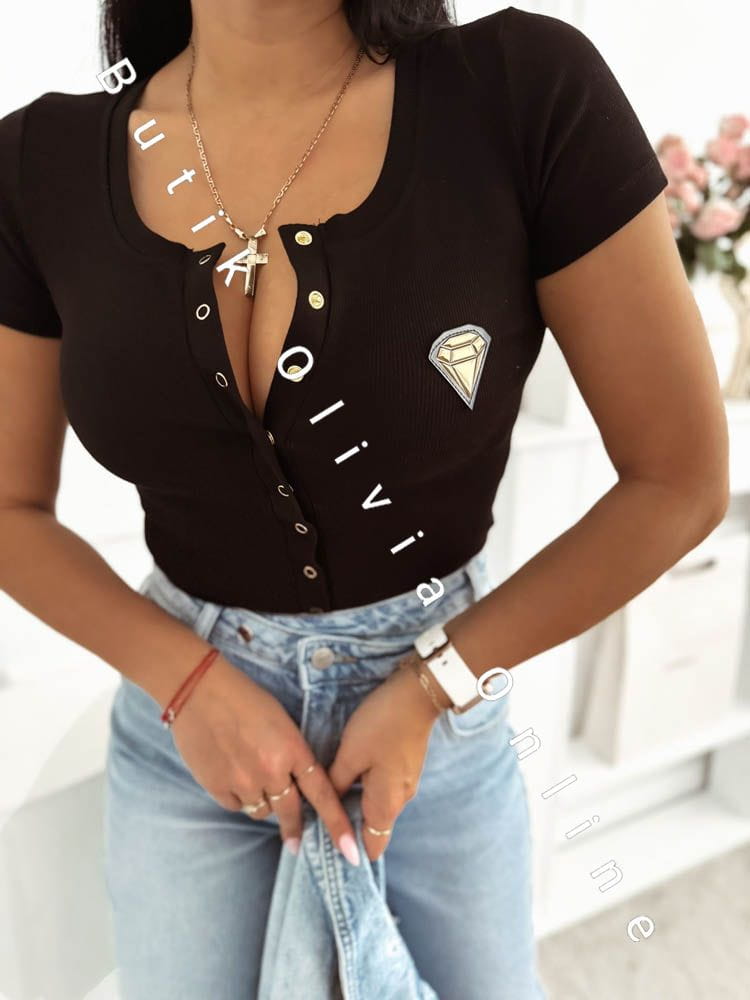 t-shirt-prazkowany-na-napy-diamond-czarny