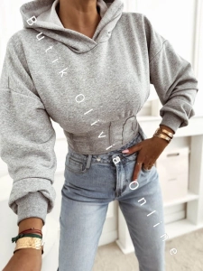 Bluza gorsetowa MIA - szara