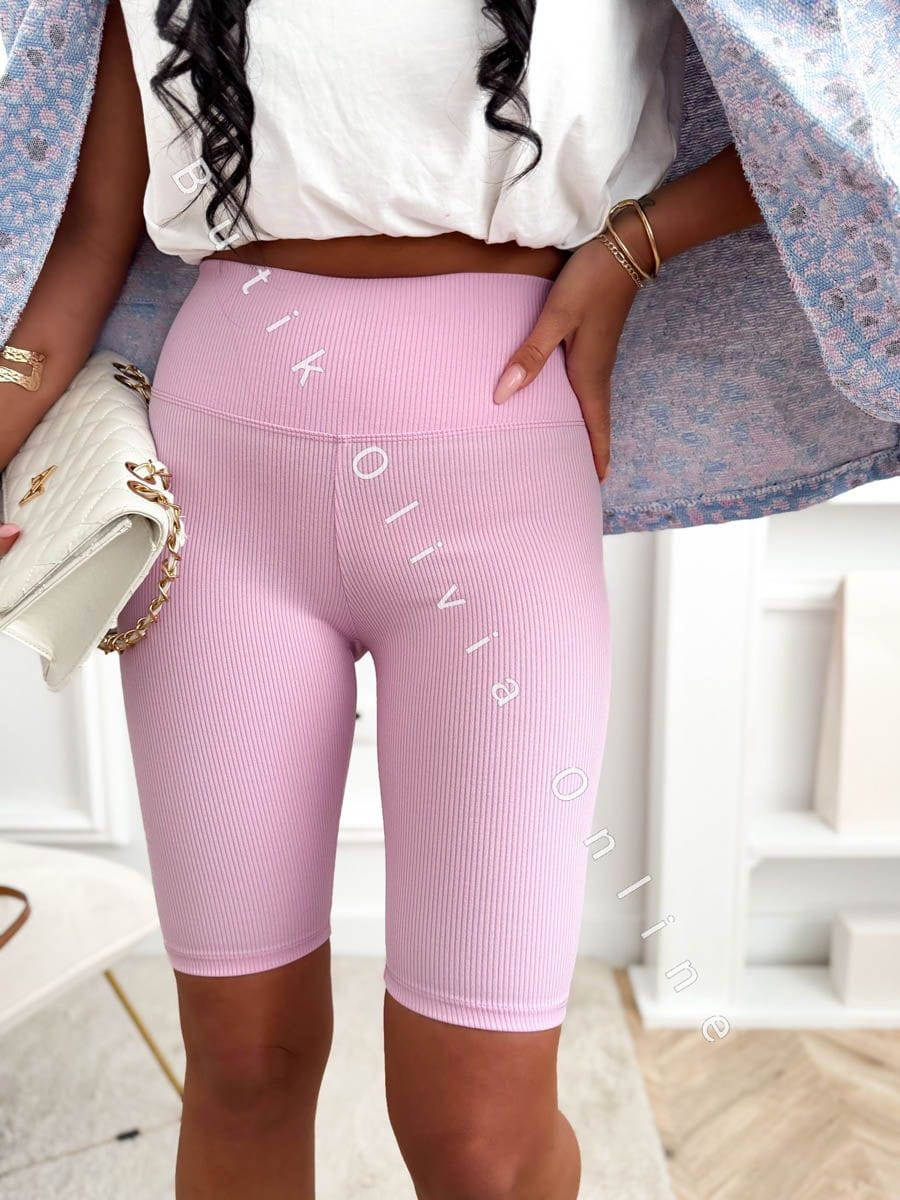 legginsy-kolarki-prazkowane-z-wysokim-stanem-rozowe