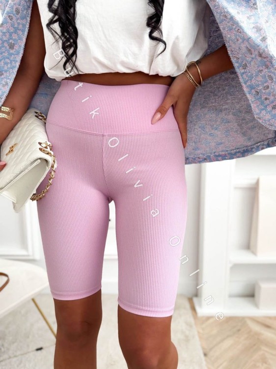 legginsy-kolarki-prazkowane-z-wysokim-stanem-rozowe