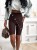 damskie legginsy kolarki lycra z wysokim stanem czekoladowe