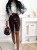 damskie legginsy kolarki lycra z wysokim stanem czekoladowe