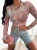 transparentne niebieskie body siatka w kwiatowy print